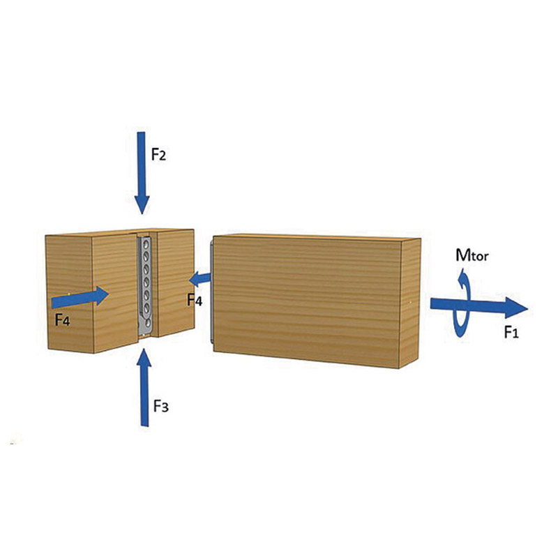 PITZL Standard Verbinder HVP für Holz-Holzanschluss 40x70 *88107.0000* Produktbild BIGANW L