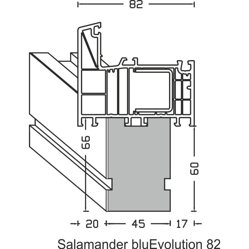 greenteQ Fensterbankanschluss-Dämmprofil mit PVC für WDVS Salamander Produktbild BIGANW L