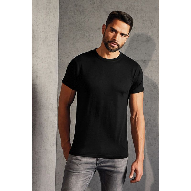 PROMODORO Men’s Premium-T-Shirt schwarz Produktbild BIGANW L