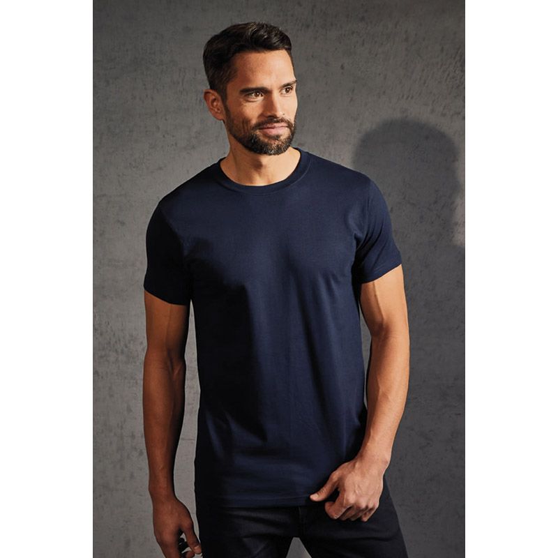 PROMODORO Men’s Premium-T-Shirt navy Produktbild BIGANW L