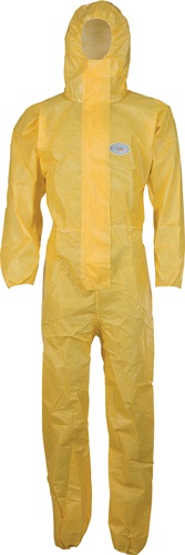 Schutzoverall Größe XL (58/60) COVERCHEM CoverChem® gelb Kategorie III Produktbild BIGPIC L
