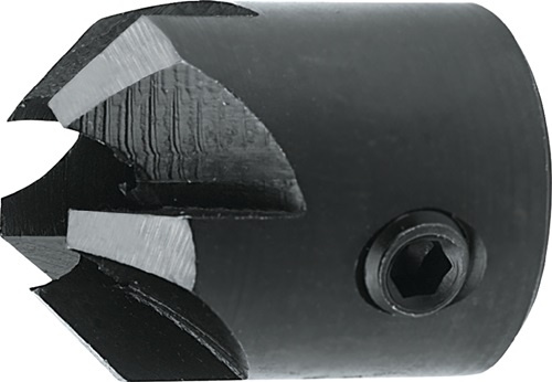Aufsteckversenker HSS FISCH-TOOLS Type 0639 Bohr-D. 5 mm Länge 25 mm Senk-D. 16 mm Produktbild BIGPIC L