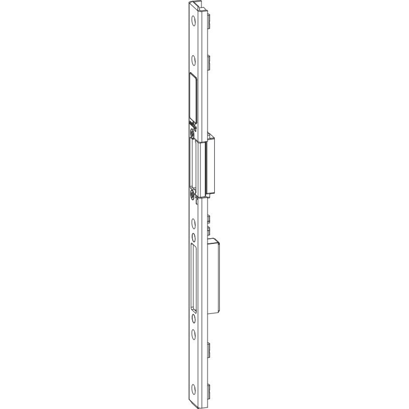 WINKHAUS T-SB FRA U26-192 AVU SKG Fallen-Riegel-Schließblech mit Ausgleichstück Produktbild BIGPIC L