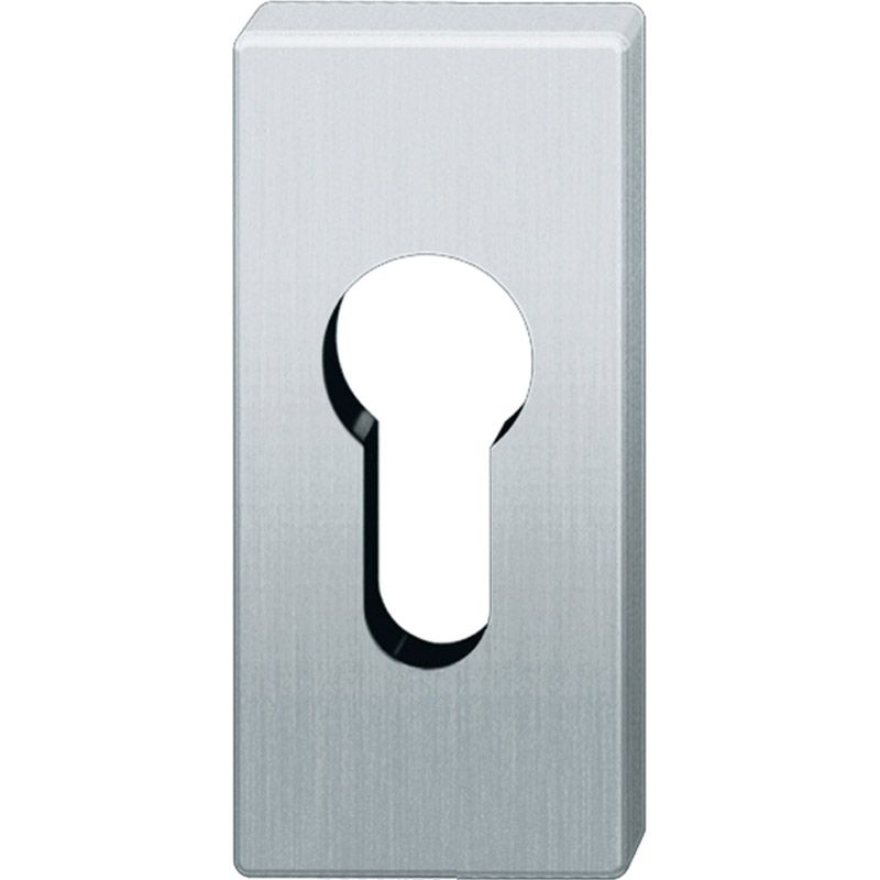 Schlüsselrosette ASL 1778 PZ eckig ER Produktbild BIGPIC L