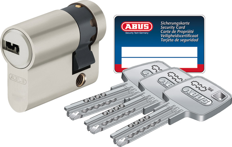 ABUS Profil-Halbzylinder EC 660 miit Sicherungskarte Produktbild BIGPIC L