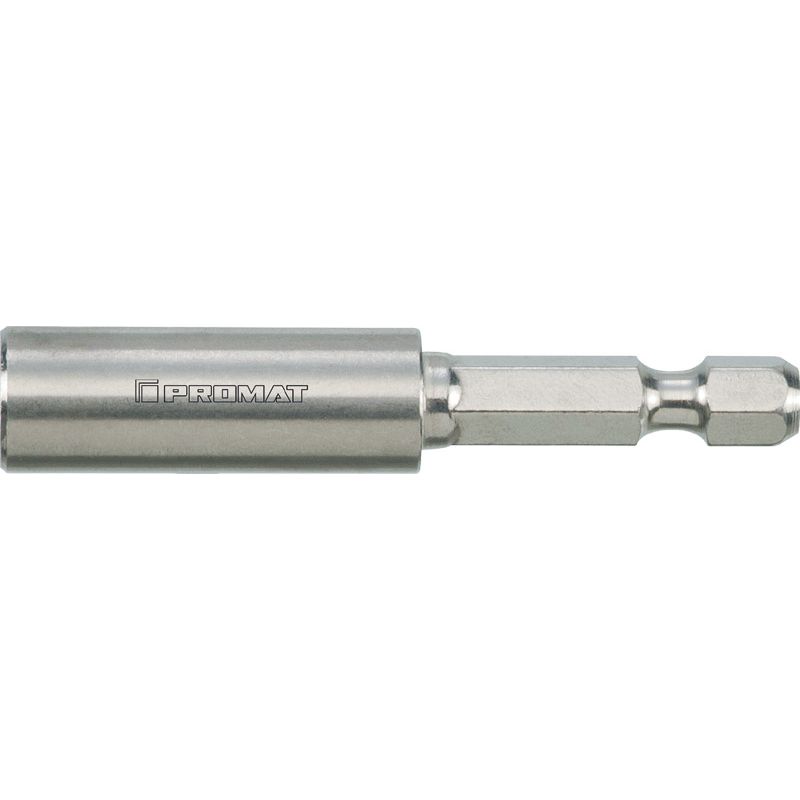 PROMAT Bithalter mit Magnet und Sprengring 6,3 mm (1/4“)-Sechskant Produktbild BIGPIC L