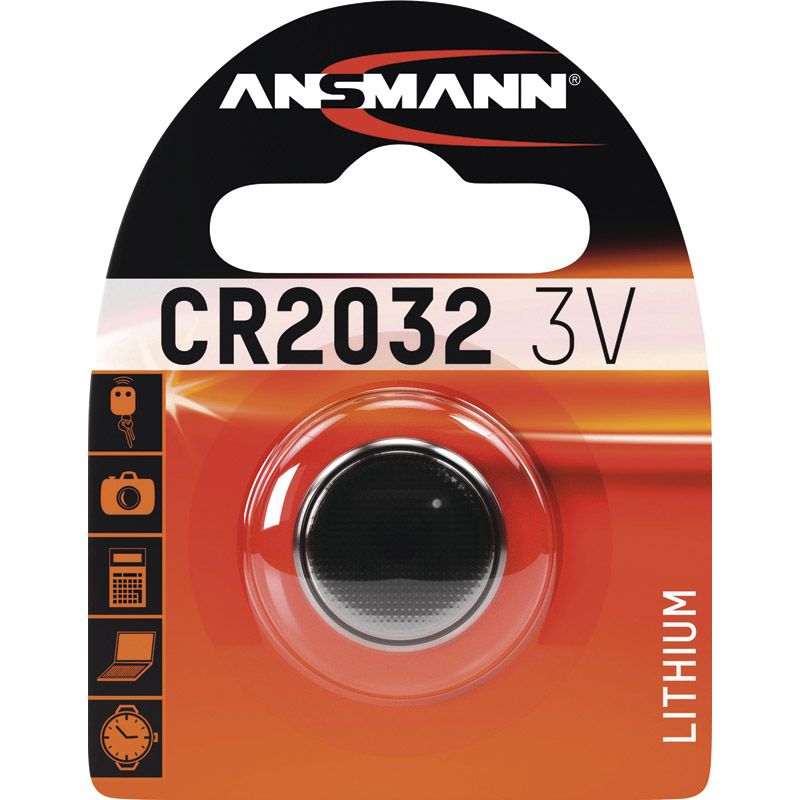 ANSMANN Knopfzelle 3 V CR2032 Produktbild BIGPIC L