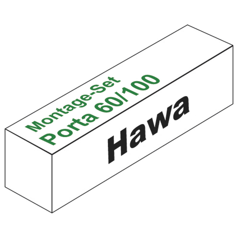 HAWA Montage-Set Porta 60/100 Produktbild BIGPIC L