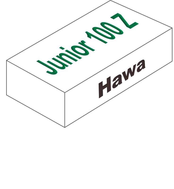 Garnitur Hawa Junior 100 Z / Z Pocket mit 2 Dämpfeinzug SoftMove 100, für 1 Türe Produktbild BIGPIC L