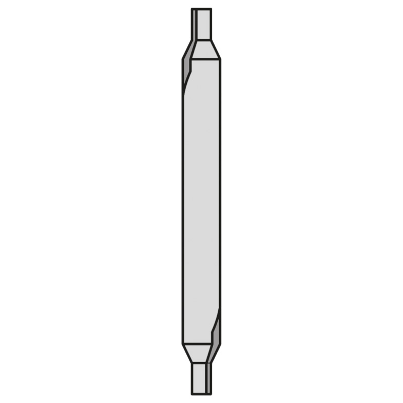 Ellen Flügelfalz-Türanschlagdichtung Zubehör VHM-Fräser  mit Drall für Profil 104, Durchmesser 3mm Produktbild BIGPIC L