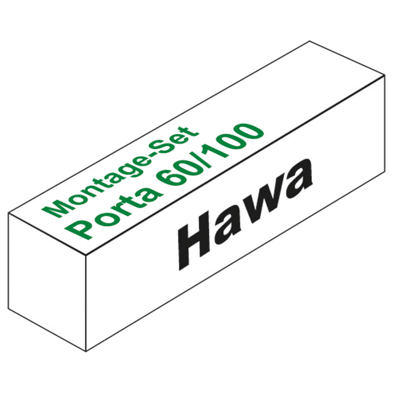 HAWA Montage-Set Porta 60/100 Produktbild BIGPIC L