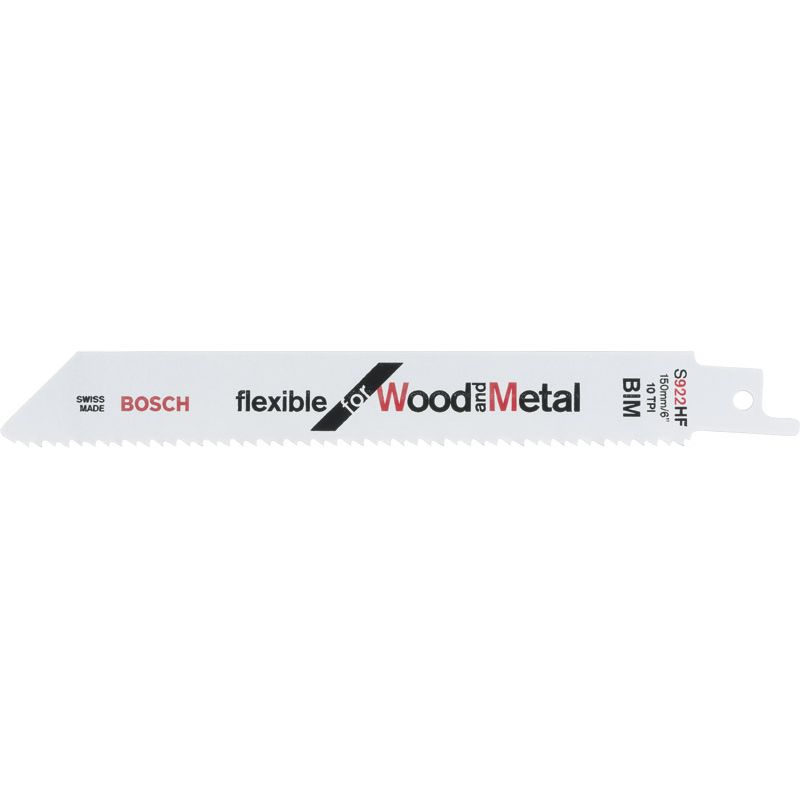 BOSCH Säbelsägeblatt S 922 HF *Flexible for Wood and Metal* Produktbild BIGPIC L