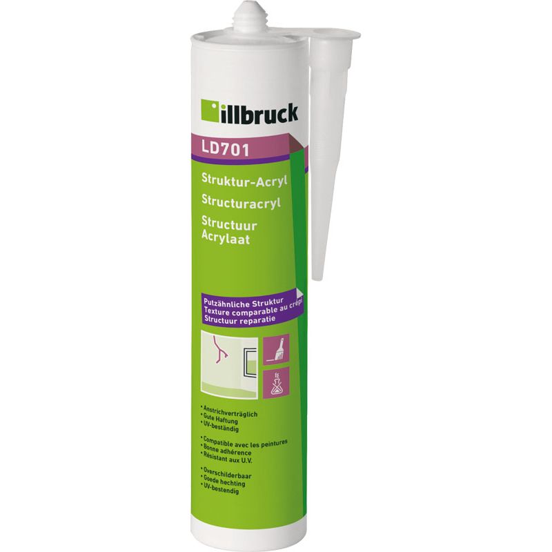illbruck LD701 Struktur-Acryl Produktbild BIGPIC L