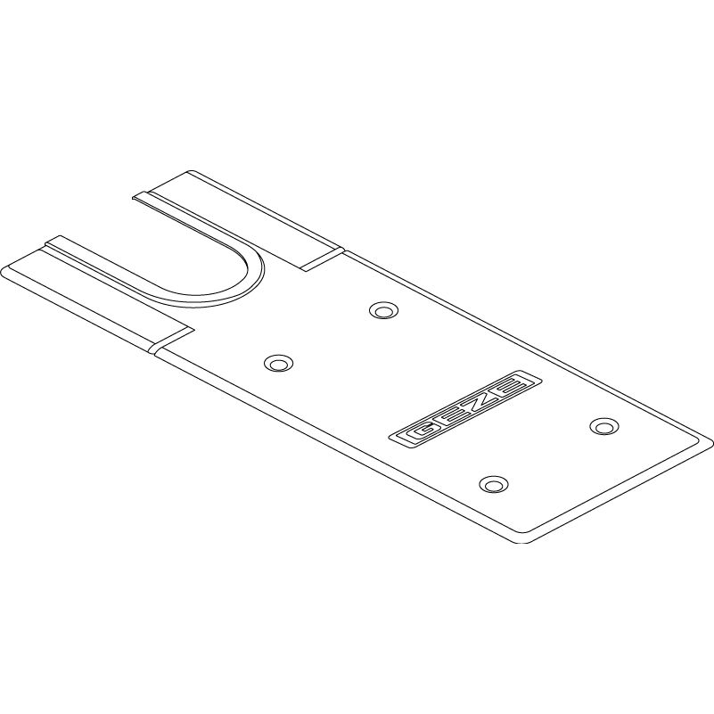 Deckplatte zu TS 500NV niro Produktbild BIGPIC L