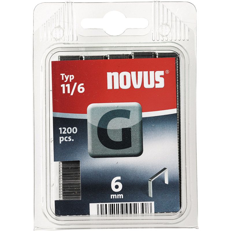 NOVUS Flachdrahtklammer G Typ 11 Produktbild BIGPIC L