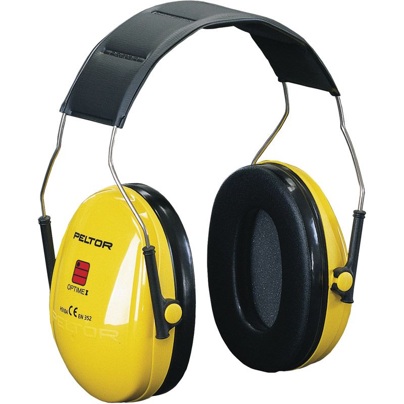 3M Gehörschutz OPTIME I SNR27 gepolsterter Kopfbügel Produktbild BIGPIC L