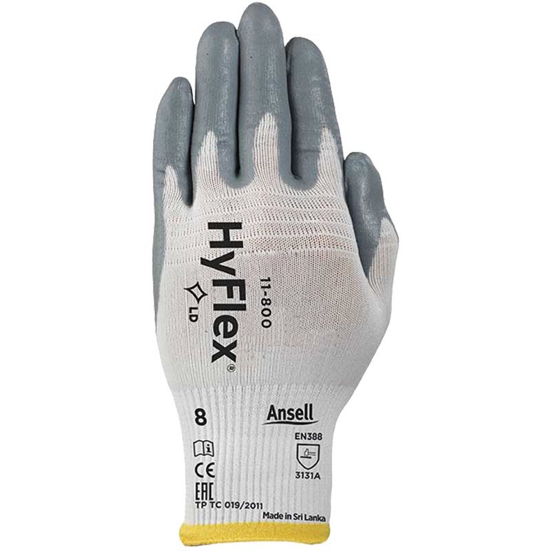 ANSELL Strick-Handschuh HyFlex® 11-800 PSA II Produktbild BIGPIC L