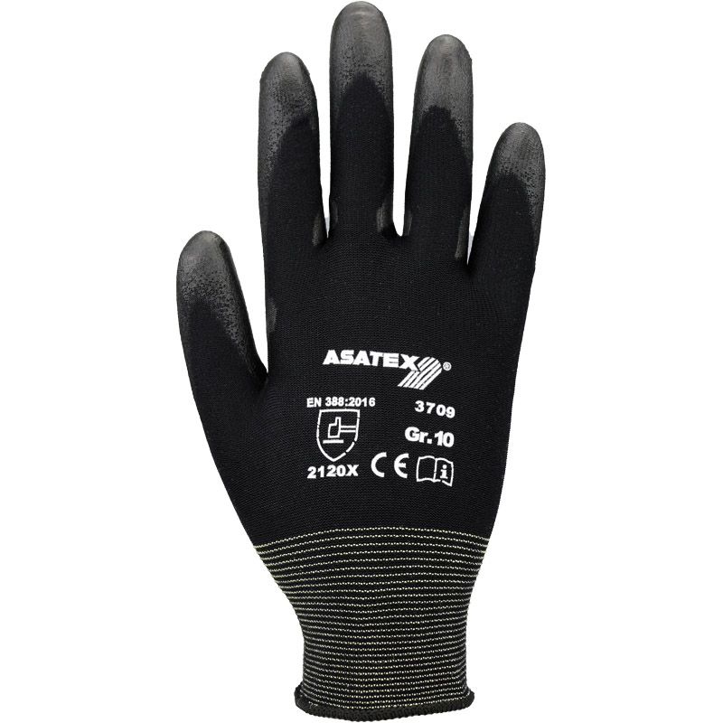 ASATEX Feinstrick-Handschuh 3709 PSA II Produktbild BIGPIC L