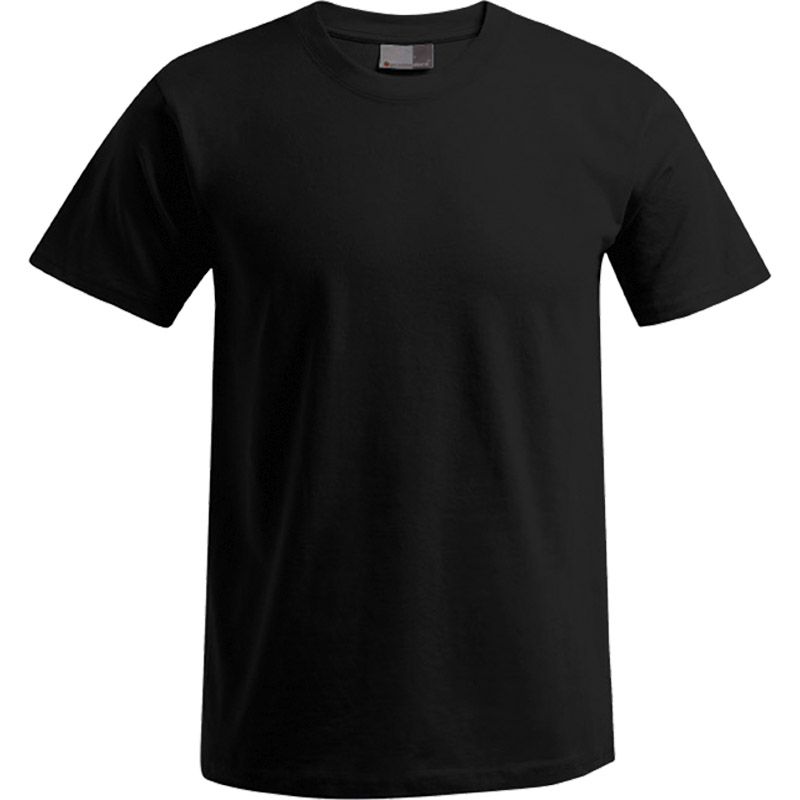 PROMODORO Men’s Premium-T-Shirt schwarz Produktbild BIGPIC L