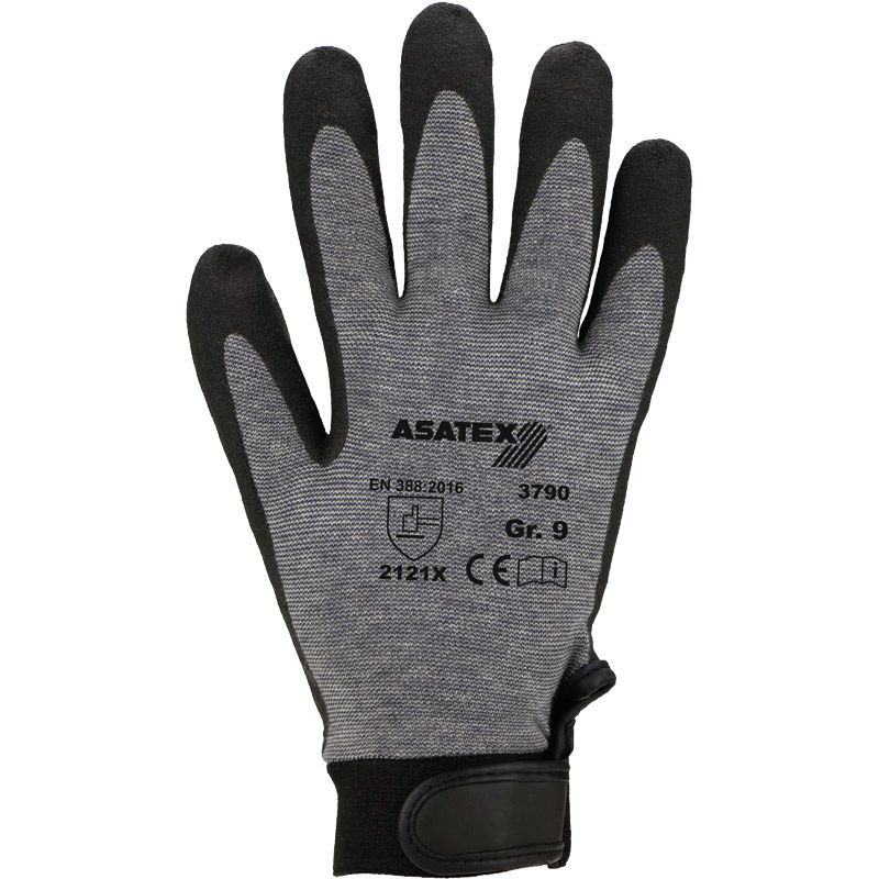 ASATEX Feinstrick-Handschuh 3790 PSA II Produktbild BIGPIC L