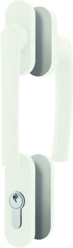 ROTO Balkontürset ROTOLINE mit Rosetten und flachen Griff inkl. Logo Produktbild BIGPIC L