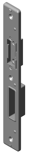 KFV USB 25-733-2ERH/M-SKG 2--S Fallen-Riegel-Schließblech mit Austauschstück 115-34 Produktbild BIGPIC L