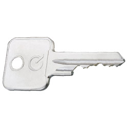 greenteQ Mehrschlüssel mit verlängertem Schlüsselhals Schließungsnr. 2 Produktbild