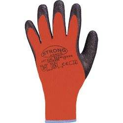 Kälteschutzhandschuhe Größe 9 orange/schwarz  Rasmussen 100 % Polyacryl m. Schrumpf-Latex EN 388, EN 511 Kategorie II Produktbild