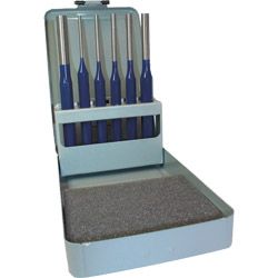 Splintentreibersatz 6 teilig  3-4-5-6-8-10 mm PROMAT   Metallkassette Produktbild