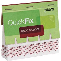 Pflasterstrips QuickFix Blood Stopper 45 St./Refill PLUM Produktbild