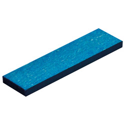 Brandschutz-Verglasungsklotz aus Buchenholz 100x35x5 mm Farbe: blau, VE 500 Stück Produktbild