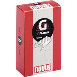 NOVUS Flachdrahtklammer G Typ 11 Produktbild