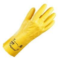 Handschuhe Gobi 109 Gr.10 Nitril Baumwolltrikot KCL gelb VE=10 Produktbild