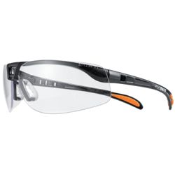 Schutzbrille Protege EN166 schwarz Fogban-Scheibe PULSAFE kr atzfest Produktbild