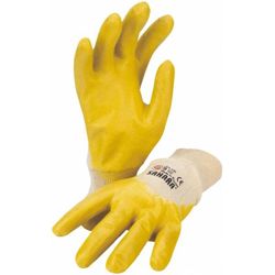 Handschuhe Größe 8 gelb  Sahara 100 BW-Trikot m.Nitril EN 388 Kategorie II Produktbild