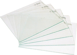 Ersatzgläser Glas, farblos   f. Schweißerschutzschild passend für 40 00 370 202 Produktbild