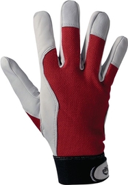Handschuhe Griffy Größe 10 rot/naturfarben EN 388 PSA-Kategorie II Produktbild