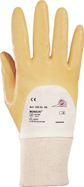 Handschuhe Größe 8 curry  Monsun 105 BW-Trikot m.Nitril EN 388 Kategorie II Produktbild