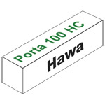 HAWA Schiebetürbeschlag Porta 100 H / 100 HC ohne Laufschiene Produktbild