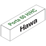 HAWA Schiebetürbeschlag Porta 60 H / 60 HC ohne Laufschiene Produktbild