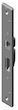 KFV USB 3625-221Q/SKG Zusatzschließblech für Rundbolzen/Schwenkhaken Produktbild