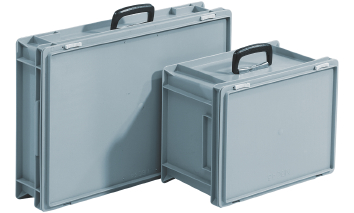Kunststoff-Koffer 400x300mm Griff Längsseite LOCKWEILER Produktbild BIGANW L