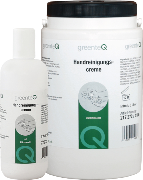 greenteQ Handreinigungscreme Produktbild BIGANW L