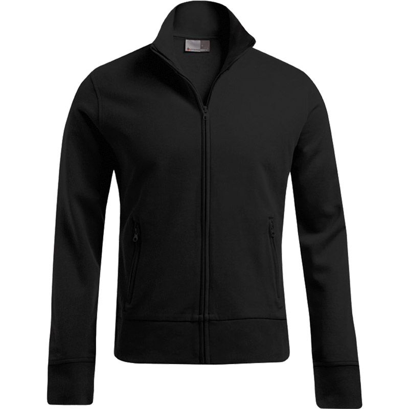 PROMODORO Men’s Jacket Stand-Up Collar schwarz Produktbild BIGPIC L