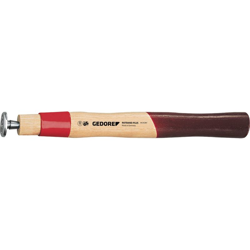 GEDORE Schlosserhammerstiel Rotband-Plus Hickory mit Stahlschutzhülse Produktbild BIGPIC L