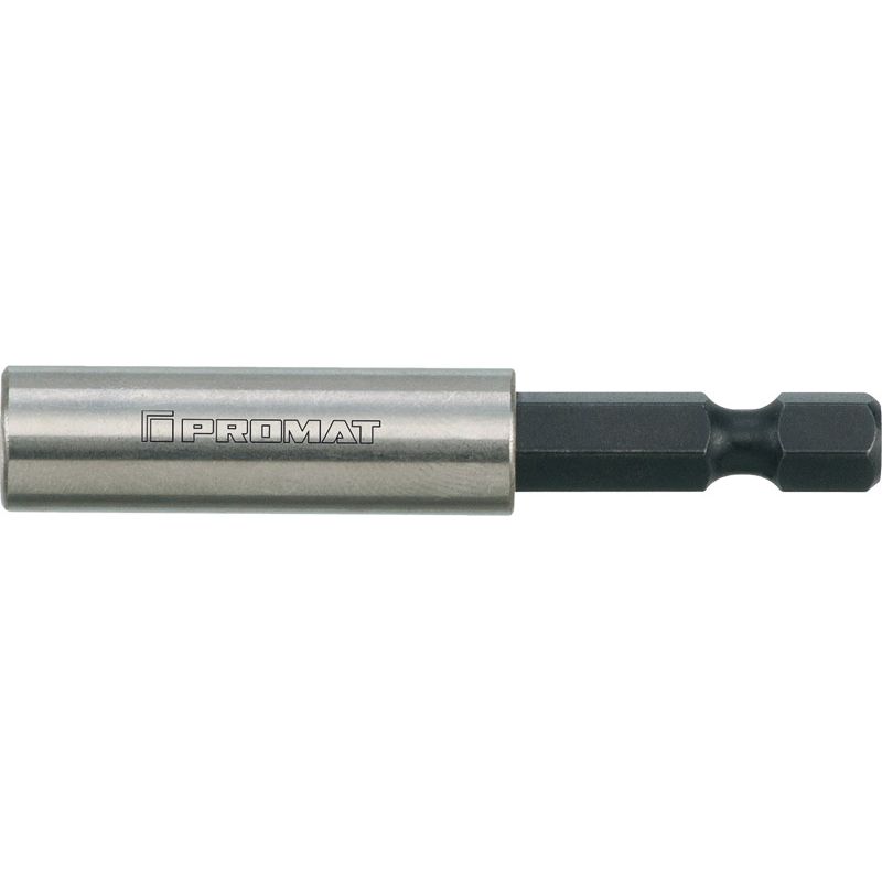 PROMAT Bithalter 60mm mit Magnet 6,3 mm (1/4“)-Sechskant Produktbild BIGPIC L