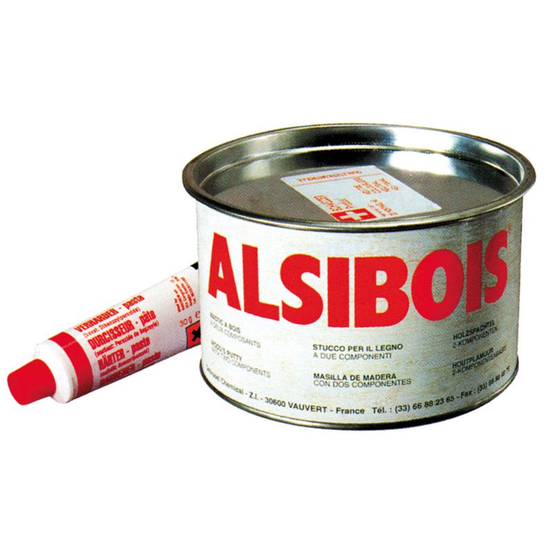 ALSIBOIS 2K Spachtel + Härter Produktbild BIGPIC L
