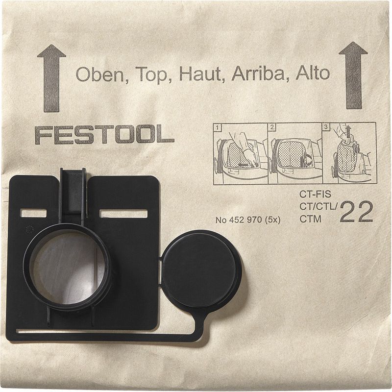 FESTOOL Filtersack FIS-CT 22 Produktbild BIGPIC L