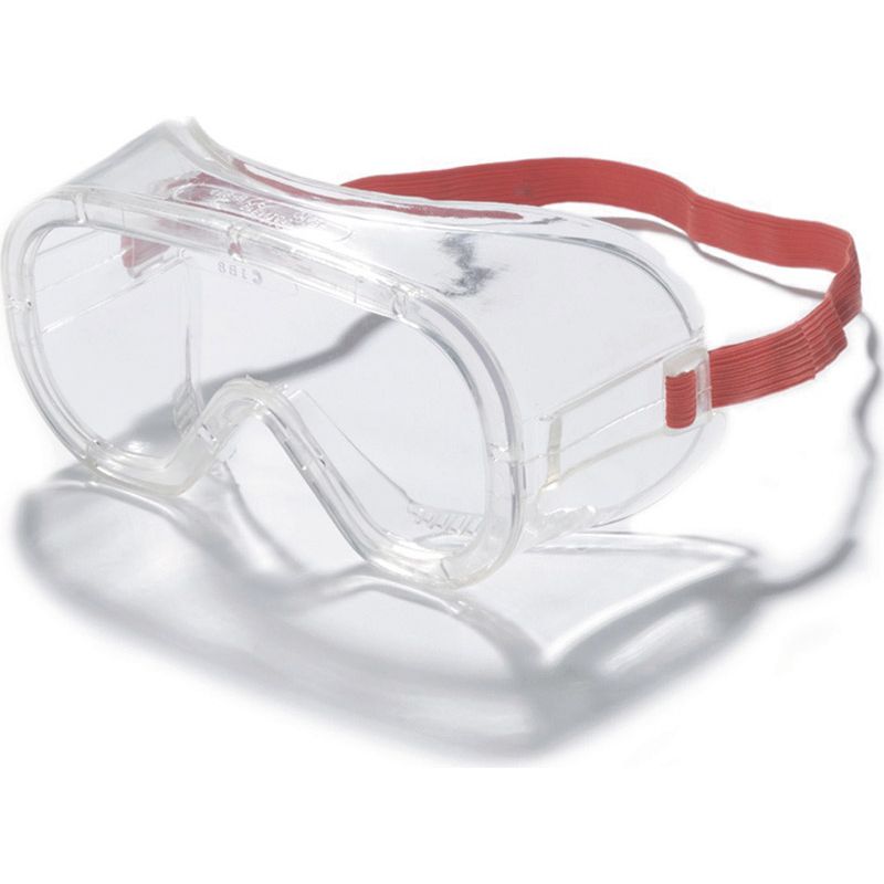 3M Vollsichtschutzbrille Bud 48 AF EN Rahmen klar, Scheibe klar Polycarbonat Produktbild BIGPIC L