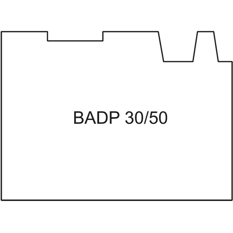 COMPACFOAM Bankanschlussdämmprofil BADP 30/50 Produktbild BIGPIC L